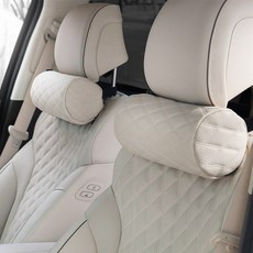 지엠지모터스 가죽 차량용 메모리폼 목쿠션