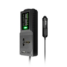 스마트 차량용 인버터 200W 12V 220V 변압기 시거잭 노트북 충전기 IN-K400