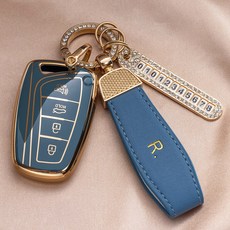 현대 스마트키 키케이스 그랜저HG 신형에쿠스 제네시스DH 싼타페DM 윈밀리언 맥스크루즈 4버튼용 적용 키케이스 키홀더