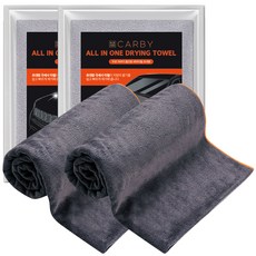 무로 카바이 올인원 양면 극세사 초대형 세차타월