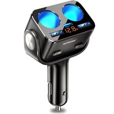 오토코스 터치온 듀얼소켓 차량용 QC3.0 시거잭 0-1 Y34TC