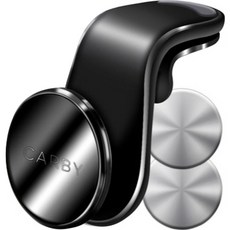 무로 카바이 차량용 송풍구 자석거치대 + 메탈 2p 세트