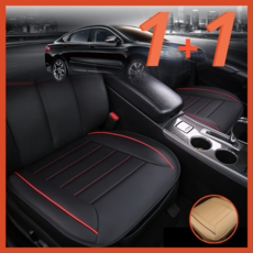 1+1 차량용 시트커버 가죽 운전석 자동차 의자 카시트 보호 교체 방석 올뉴카니발 경차 모닝레이