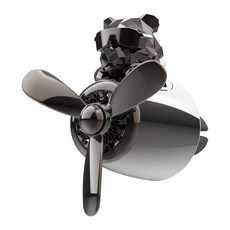 엘라 프라임 호랑이 차량용 프로펠러 방향제