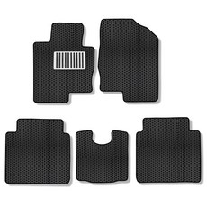 미소 이중 벌집 카매트 일반형 + 메탈 레이싱 발판 패드