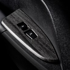 메이튼 차량용 튜닝 용품 윈도우 스위치 우드 몰딩 4종 세트