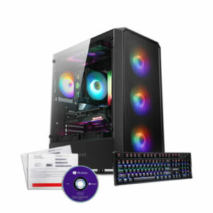 포유컴퓨터 엘더레이크 Gaming 조립PC 블랙 (i7-12700F WIN10 Home RAM 16GB NVMe 500GB RTX3060Ti)