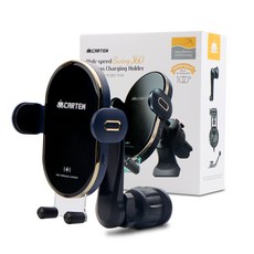 카템 스윙360 차량용 고속 무선충전 거치대 세트 15W X1