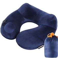 로렘 원터치 미세 공기압조절 에어펌프 목베개 쿠션