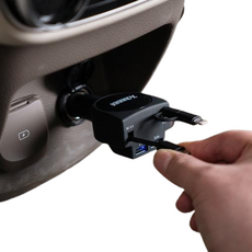 릴타입 쿼드라 차량용 충전기