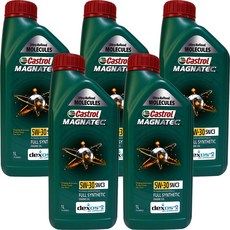 [정품] 캐스트롤 마그네틱 SN C3 5W30 합성오일 1L X 5개