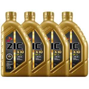 SK엔무브 지크 X10 LS 엔진오일, 4개, 5w30, 1L