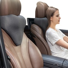 와이피 3D인체공학 디자인 고탄성 메모리품 차량용 목쿠션