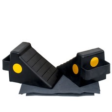 거빈 세이프 고임목 대형/승용차 화물차 트럭 버팀목 야간식별 반사판적용 업그레이드