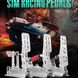 SIMSONN PC 레이싱 시뮬레이터 압력 센서 로드 셀 HE 유압 페달, PC 조종석 페달, 심 레이싱 페달, 신제품 프로 페달