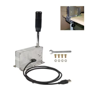 PC USB 레이싱 게임 로지텍 G25 G27 G29 G920 G923 Thrustmaster T300RS/GT T500 용 ETS2 용 순차적 Shifter H 기어 시프트 SIM