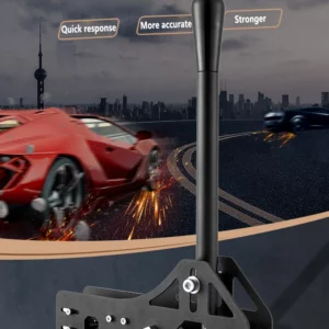 SIMSONN PC 레이싱 게임 SRS 순차 시프터 기어 시프트 SIM, 로지텍 G25 G27 G29 T300 T500 USB 핸드 브레이크 호환