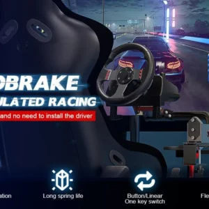 로지텍 G29 G27 G25 PC용 브레이크 시스템 핸드 브레이크, 64 비트 홀 센서, 레이싱 게임용 USB 드라이브 프리 레이싱, T300 T500 HB032