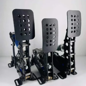 유압 심 레이싱 페달, 압력 센서 및 블랙 디자인, Logitech g29 스러스트마스터, 궁극의 게임 경험