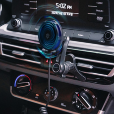 바우아토 슈퍼쿨 차량용 쿨링 맥세이프 15W 고속 무선 충전 거치대