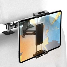 아이베리 HQ 차랑용 태블릿 휴대폰 헤드레스트 거치대 + 다용도 후크 걸이