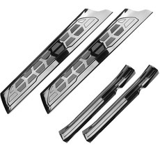 메이튼 튜닝 도어 스커프 4p 세트, 기아 카니발 KA4, 기아