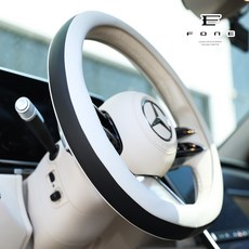 포원 자동차 핸들커버 가죽 운전대 카니발 싼타페 쏘렌토 아이오닉5 투싼 토레스 370 380mm