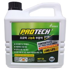 프로텍 부동액첨가제 2L 레드색상 냉각수 G11 G12 G13 수입차 보충용 폭스바겐 아우디 벤츠 쉐보레 쌍용자동차 BMW 현대차 기아차