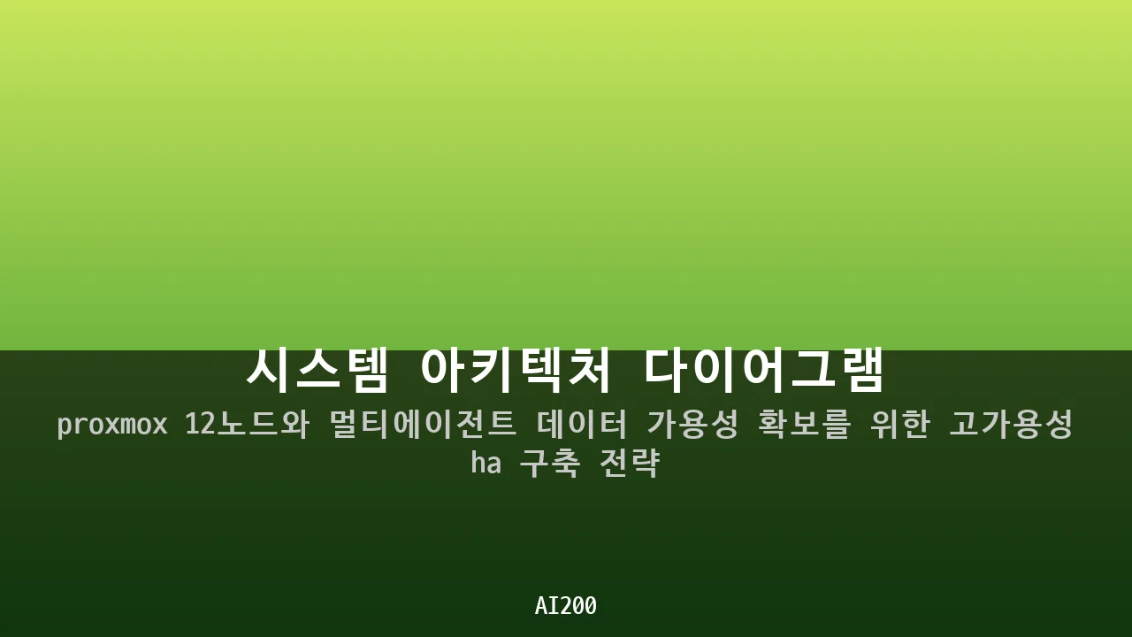 시스템 아키텍처 다이어그램